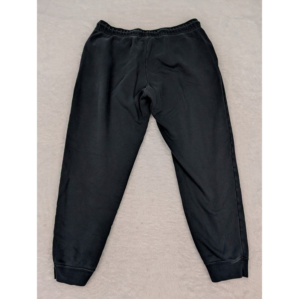 Nike Sportswear Jogger Pants Men's L Black Sweatpants Drawstring Swoosh‎ - Picture 6 of 7